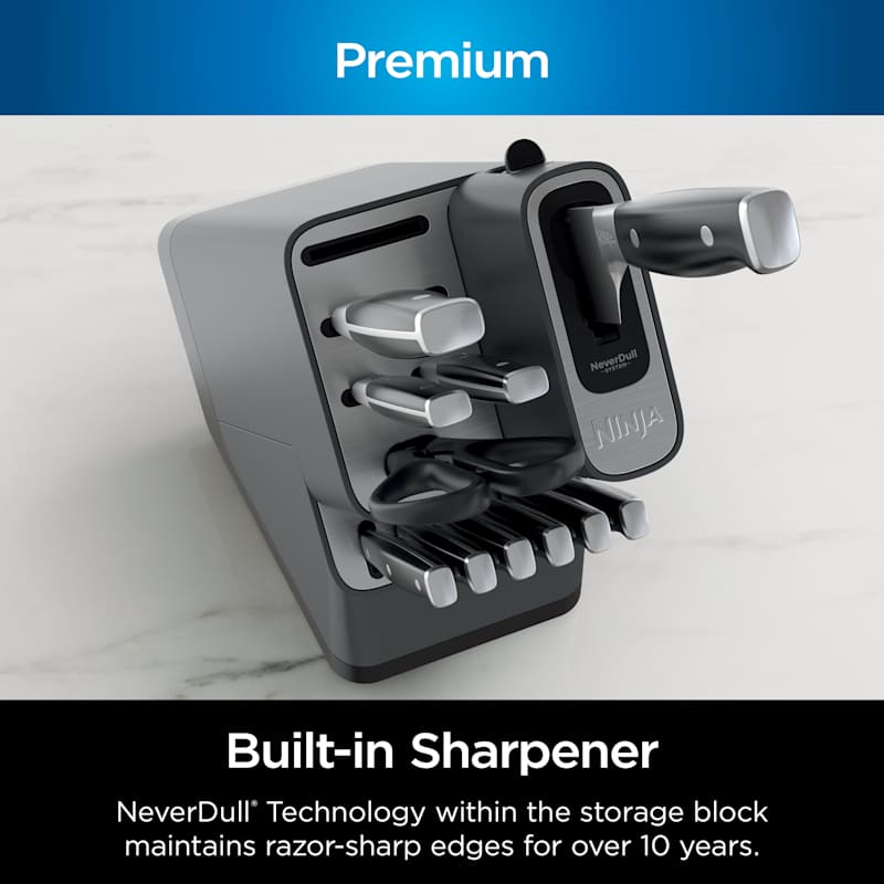 Ninja NeverDull® 12-Piece Premium Knife System
